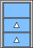 Window with three sections
