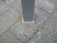 Installation of wind and terrace screens